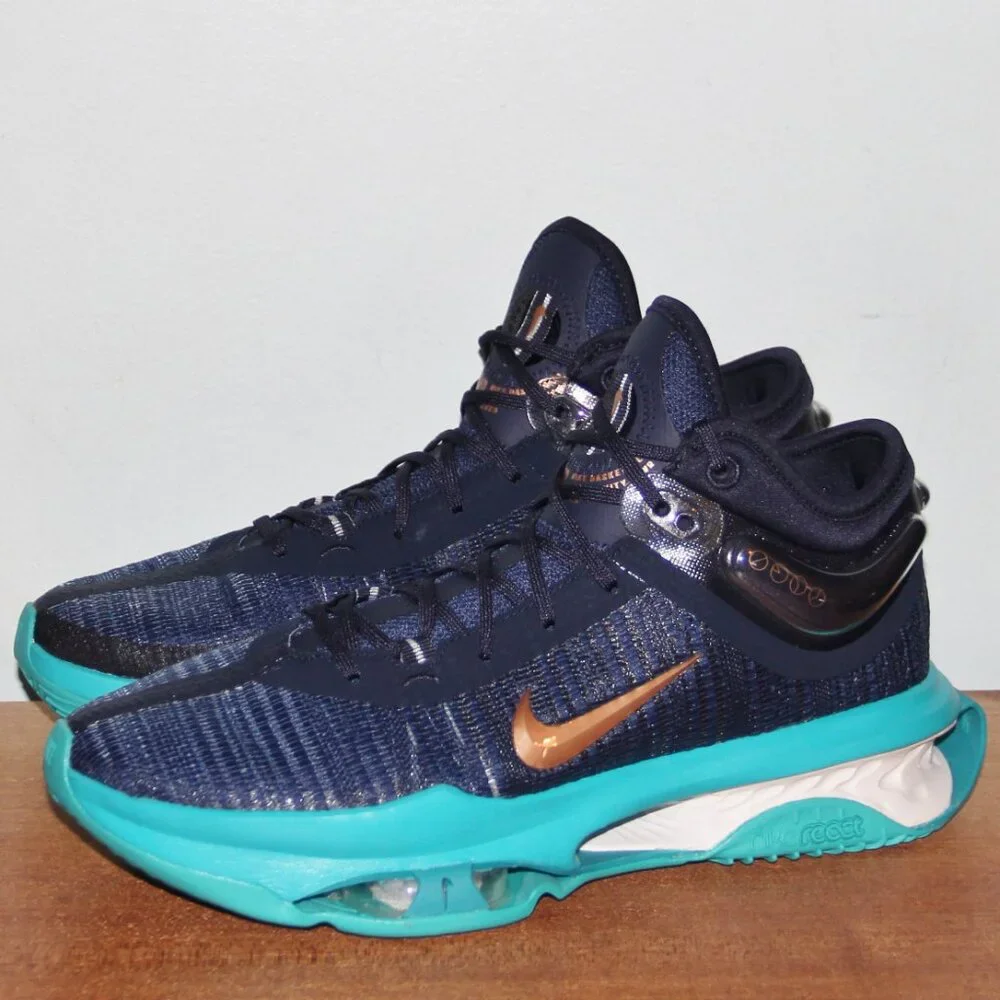 Nike Air Zoom GT Jump 2 Basketball Shoes Men 9 9.5 10 Obsidian Dusty Cactus